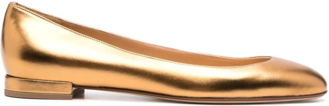 Francesco Russo Metallic ballerina's Goud