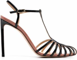 Francesco Russo Pumps met bandjes Zwart