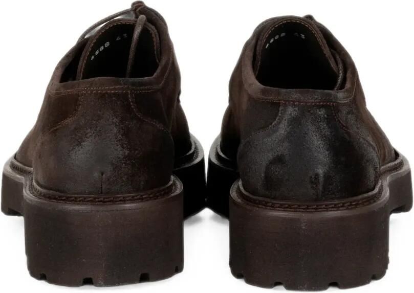 FRANCO FEDELE Suède derby schoenen Bruin - Foto 2