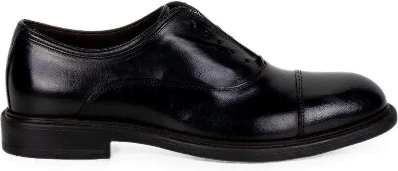 FRANCO FEDELE Leren schoenen Zwart