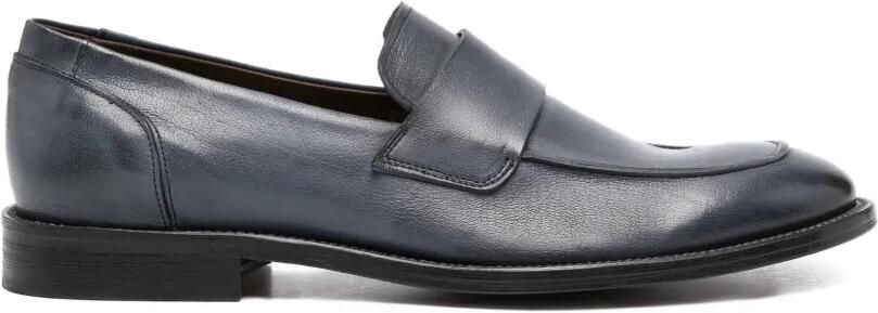 FRANCO FEDELE Loafers met banddetail Blauw