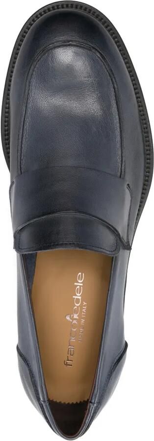 FRANCO FEDELE Loafers met banddetail Blauw - Foto 4