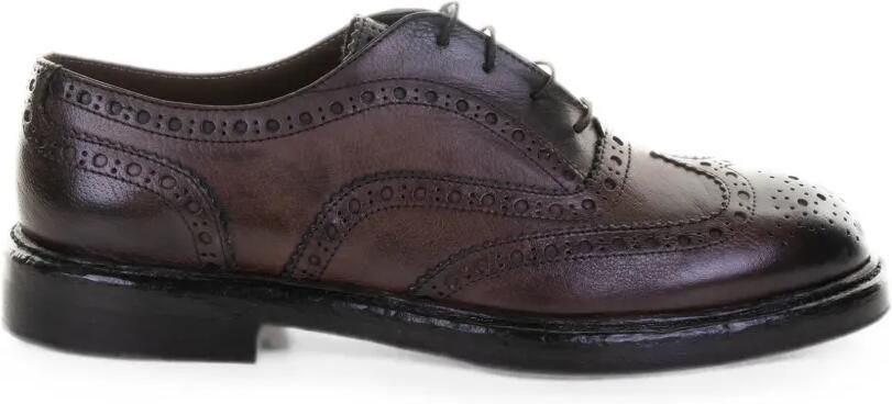 FRANCO FEDELE Oxford schoenen met brogue-detail Bruin