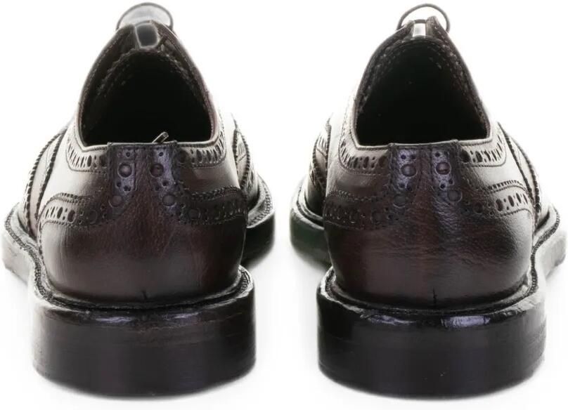 FRANCO FEDELE Oxford schoenen met brogue-detail Bruin - Foto 2