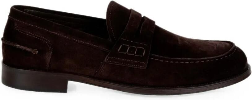 FRANCO FEDELE Suède loafers Bruin