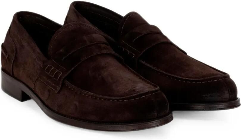 FRANCO FEDELE Suède loafers Bruin - Foto 3