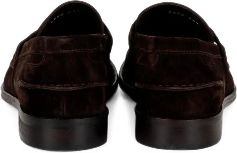 FRANCO FEDELE Suède loafers Bruin - Foto 2