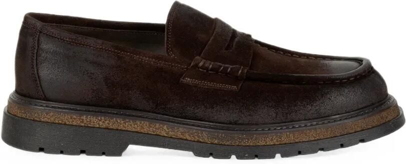 FRANCO FEDELE Suède loafers Bruin
