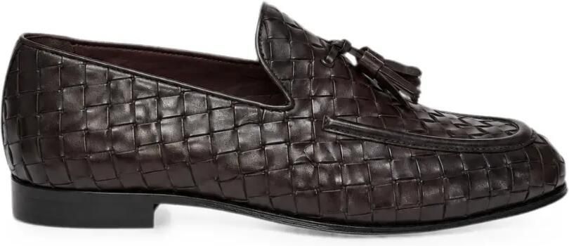 FRANZESE COLLECTION Loafers met kwastje Bruin