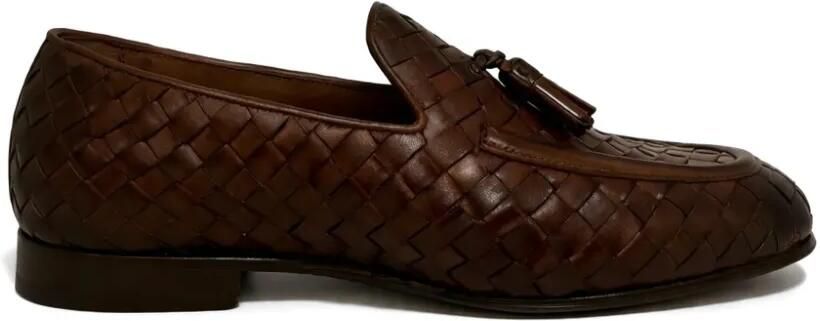 FRANZESE COLLECTION Loafers met kwastjes Bruin