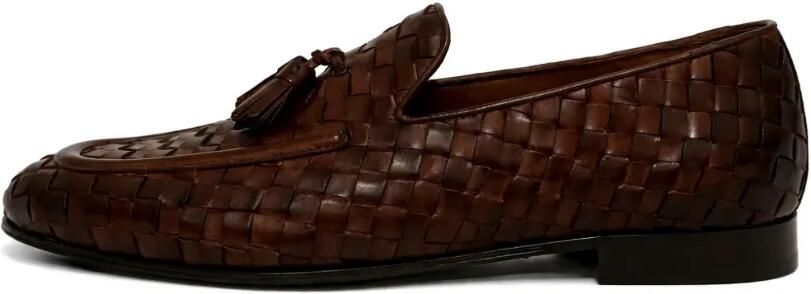 FRANZESE COLLECTION Loafers met kwastjes Bruin - Foto 3