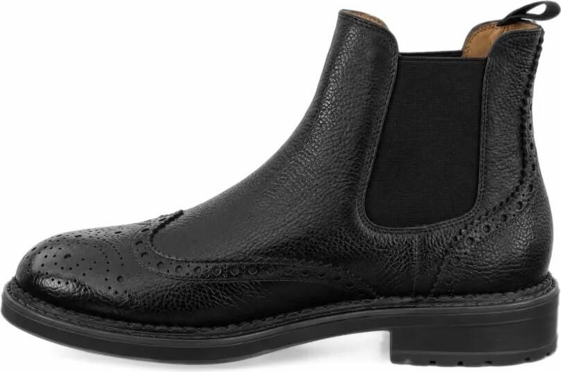 FRANZESE COLLECTION Rolls Royce brogue Chelsea boots Zwart - Foto 4