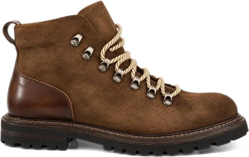 FRANZESE COLLECTION Saint Moritz leather ankle boots Bruin