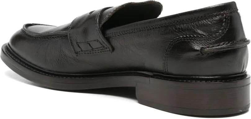 FRATELLI RENNELLA Leren loafers Bruin - Foto 3