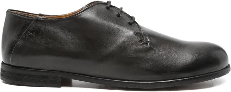 FRATELLI RENNELLA Leren Derby veterschoenen Zwart