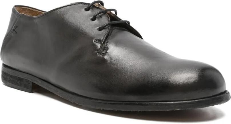 FRATELLI RENNELLA Leren Derby veterschoenen Zwart - Foto 3