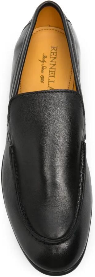 FRATELLI RENNELLA Leren loafers Zwart - Foto 4