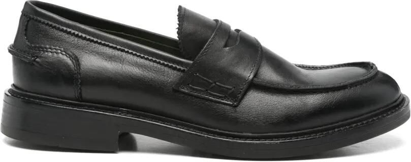 FRATELLI RENNELLA Leren loafers Zwart - Foto 4