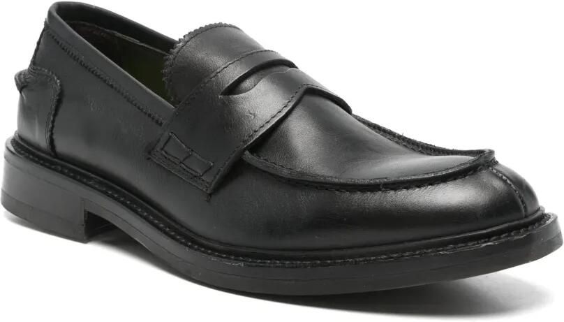 FRATELLI RENNELLA Leren loafers Zwart - Foto 2