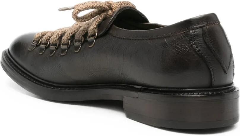 FRATELLI RENNELLA Scott leren sneakers Bruin - Foto 2