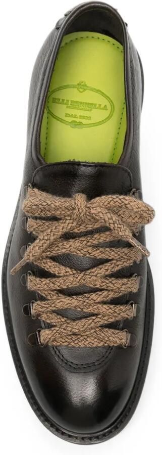 FRATELLI RENNELLA Scott leren sneakers Bruin - Foto 3