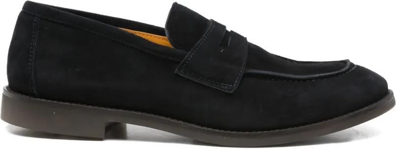 FRATELLI RENNELLA Suède loafers Zwart