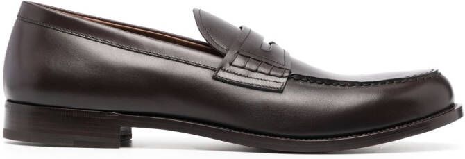 Fratelli Rossetti Leren loafers Bruin