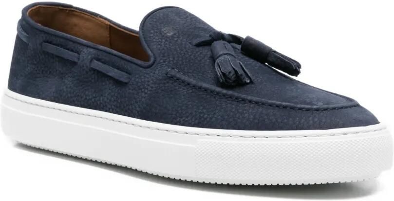 Fratelli Rossetti Bewerkte loafers met kwastje Blauw - Foto 2