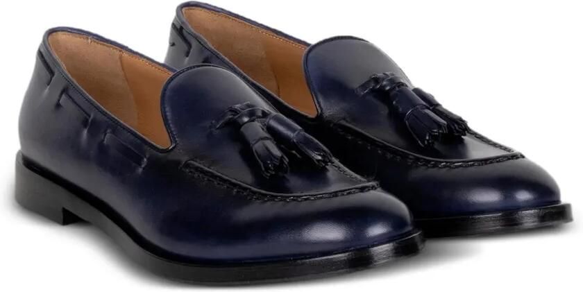 Fratelli Rossetti Brera leren loafers met kwastje Blauw - Foto 3