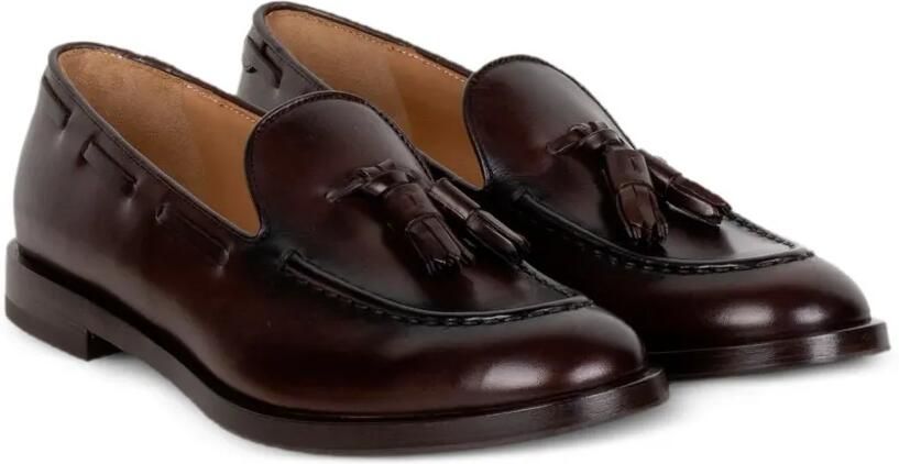 Fratelli Rossetti Brera leren loafers met kwastje Bruin - Foto 3