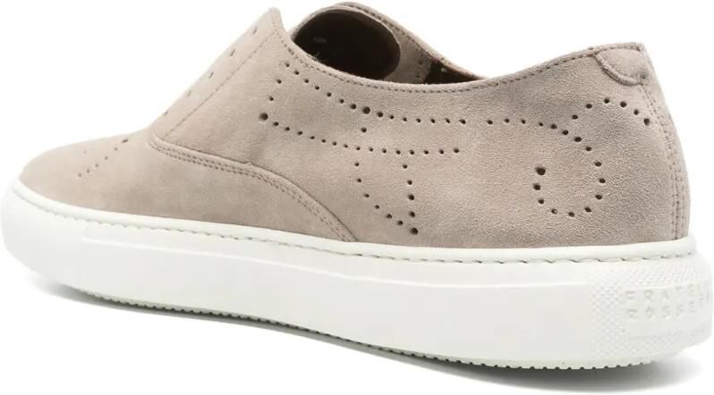 Fratelli Rossetti Geperforeerde loafers Grijs - Foto 4