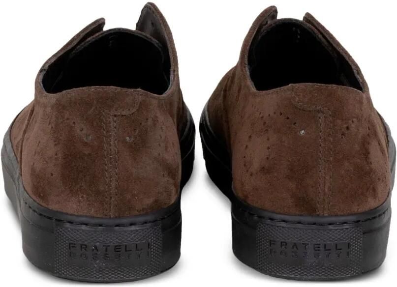 Fratelli Rossetti Hobo Sport suède sneakers met geperforeerde details Bruin - Foto 2