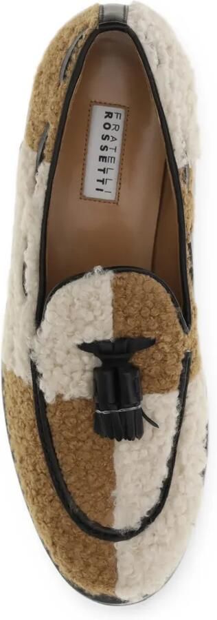 Fratelli Rossetti Lammy loafers met kwastje Bruin - Foto 3
