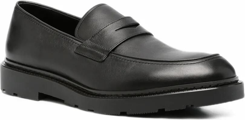 Fratelli Rossetti leather penny loafers Zwart - Foto 3