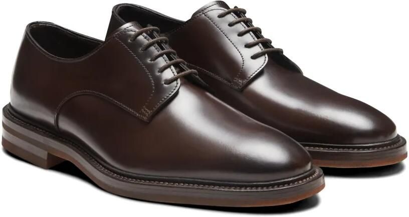 Fratelli Rossetti Leren derby schoenen Bruin