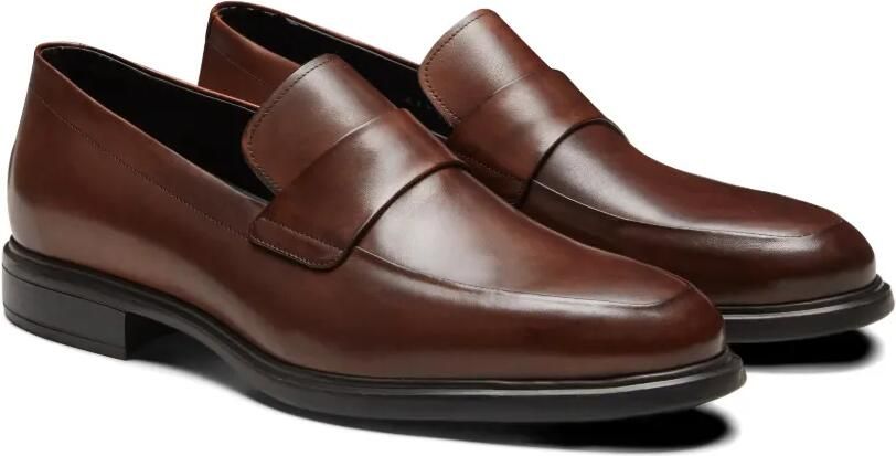 Fratelli Rossetti Leren loafers Bruin