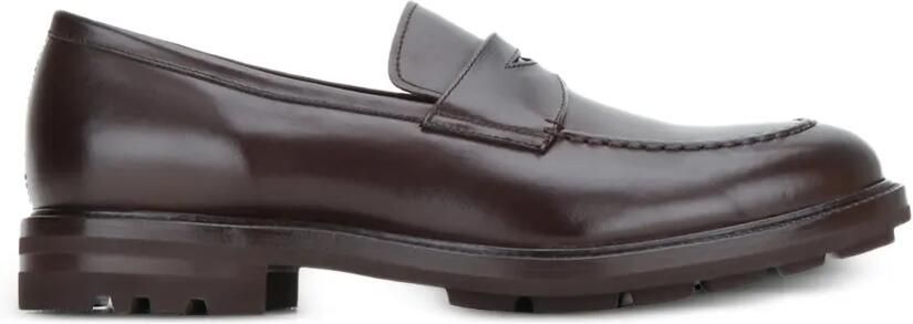 Fratelli Rossetti Leren loafers Bruin