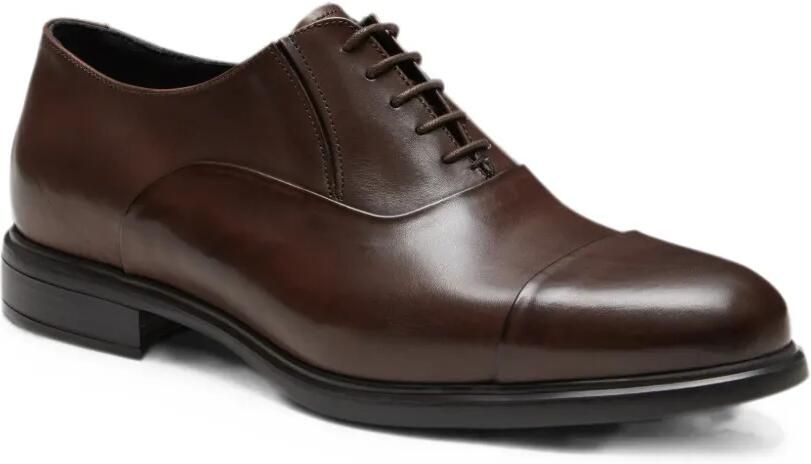 Fratelli Rossetti Leren Oxford schoenen Bruin