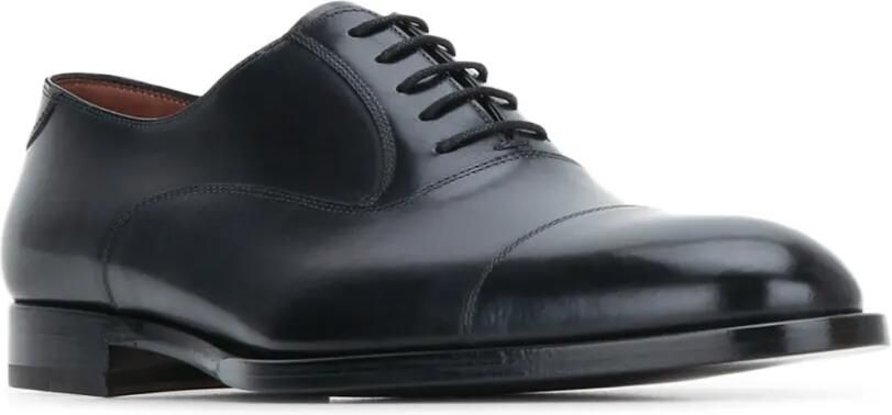 Fratelli Rossetti Oxford veterschoenen met bewerkte neus Zwart - Foto 2
