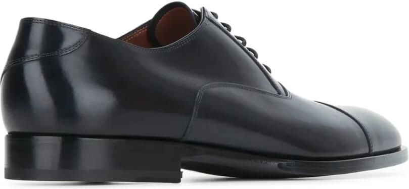 Fratelli Rossetti Oxford veterschoenen met bewerkte neus Zwart - Foto 3