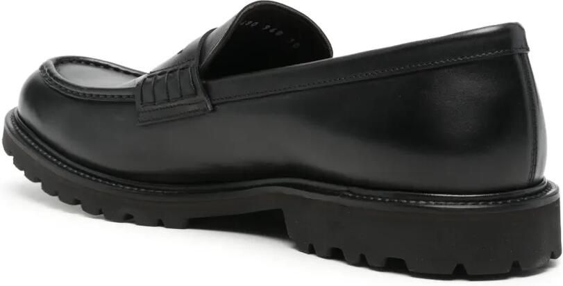 Fratelli Rossetti Penny loafers met chunky zool Zwart