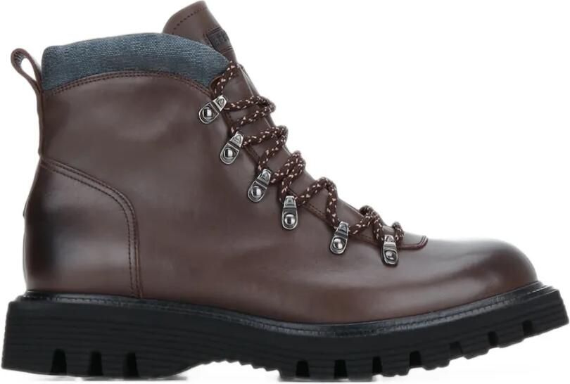 Fratelli Rossetti Polacco Trenton lace-up leather hiking boots Bruin