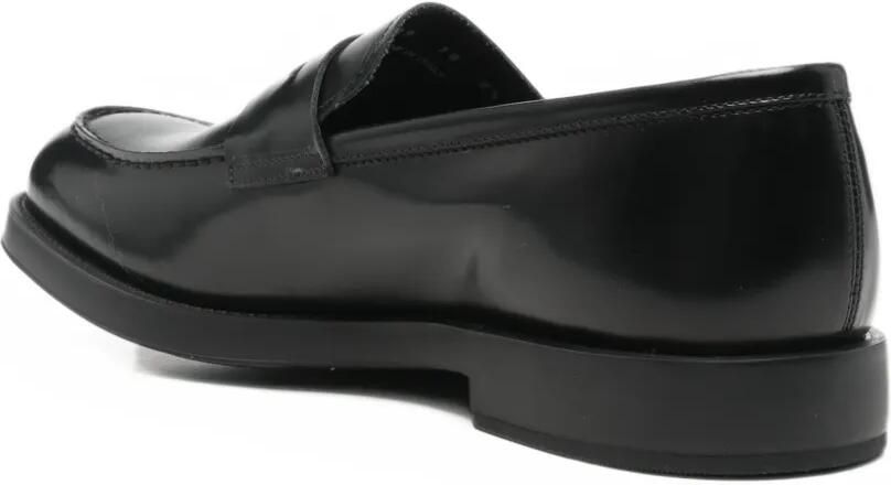 Fratelli Rossetti polished leather penny loafers Zwart - Foto 3
