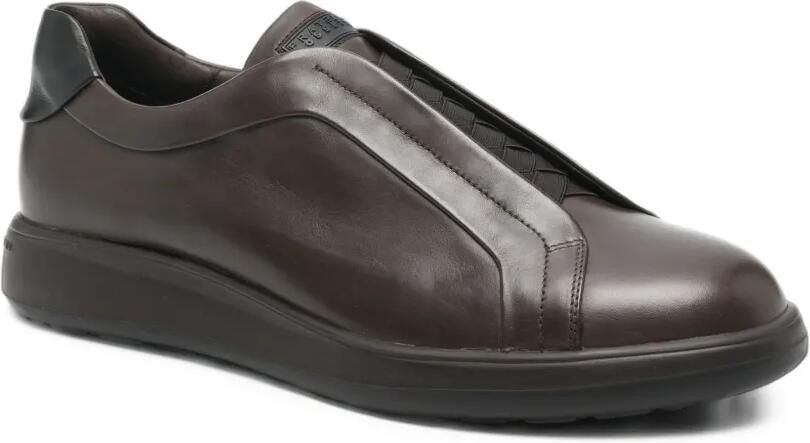 Fratelli Rossetti slip-on leather sneakers Bruin - Foto 3