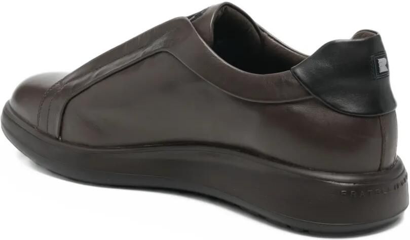 Fratelli Rossetti slip-on leather sneakers Bruin - Foto 2