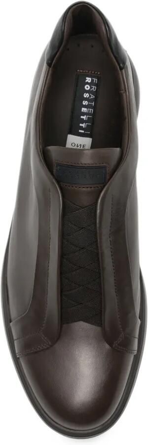 Fratelli Rossetti slip-on leather sneakers Bruin - Foto 4