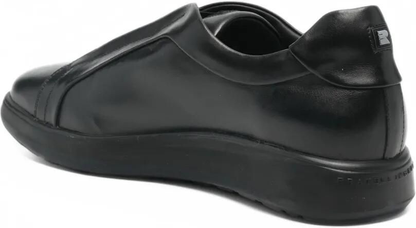 Fratelli Rossetti slip-on panelled leather sneakers Zwart - Foto 3