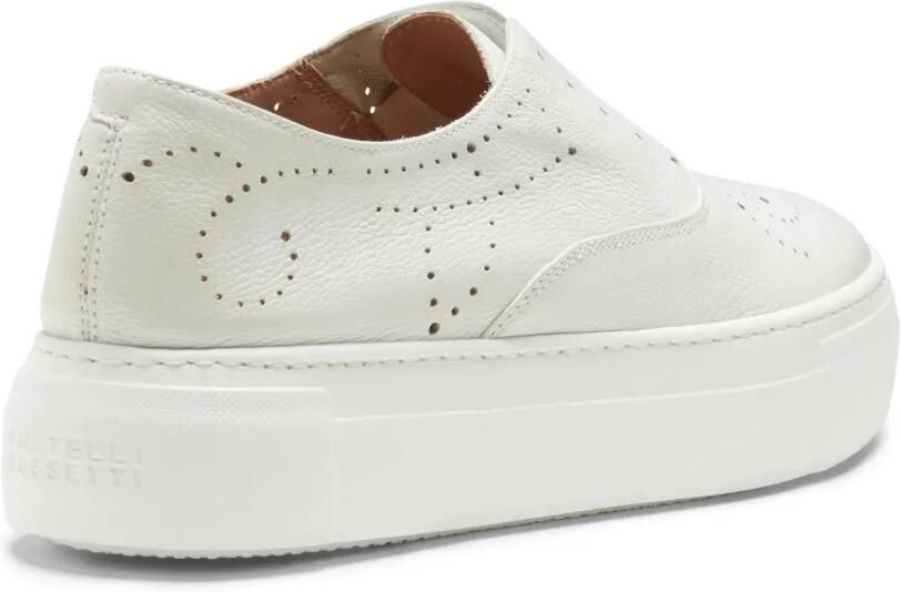Fratelli Rossetti Slip-on sneakers met brogue-detail Wit - Foto 2