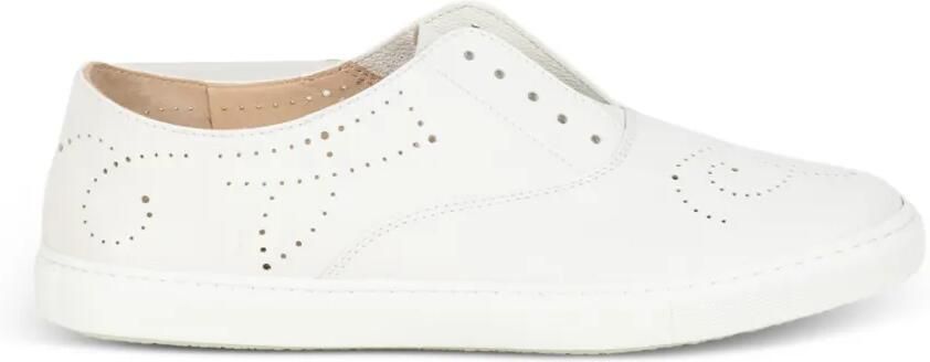 Fratelli Rossetti Sneakers met brogue detail Beige