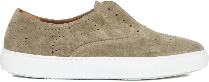 Fratelli Rossetti Sneakers met geperforeerd detail Bruin
